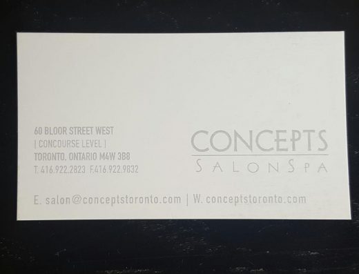 Concepts Salon & Spa-Toronto