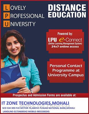 IT Zone Mohali-LPU Distance Education Centre
